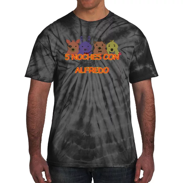 Five Nights At Freddy’S 5 Noches Con Alfredo Tie-Dye T-Shirt