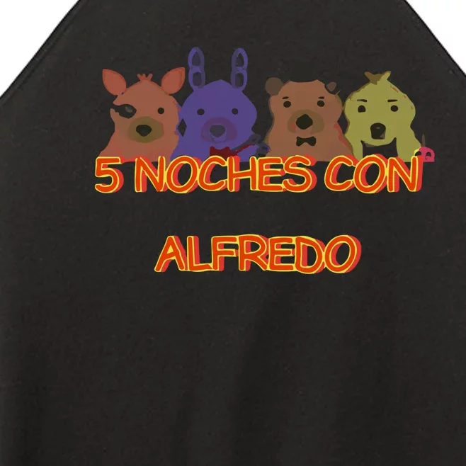 Five Nights At Freddy’S 5 Noches Con Alfredo Women’s Perfect Tri Rocker Tank