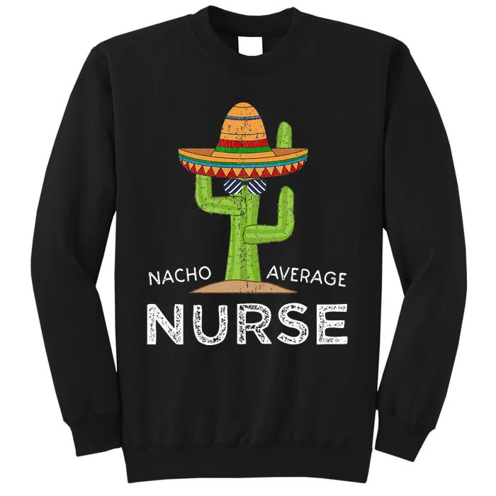 Fun Nursing Appreciation Humor Funny Female & Male Nurse Tall Sweatshirt