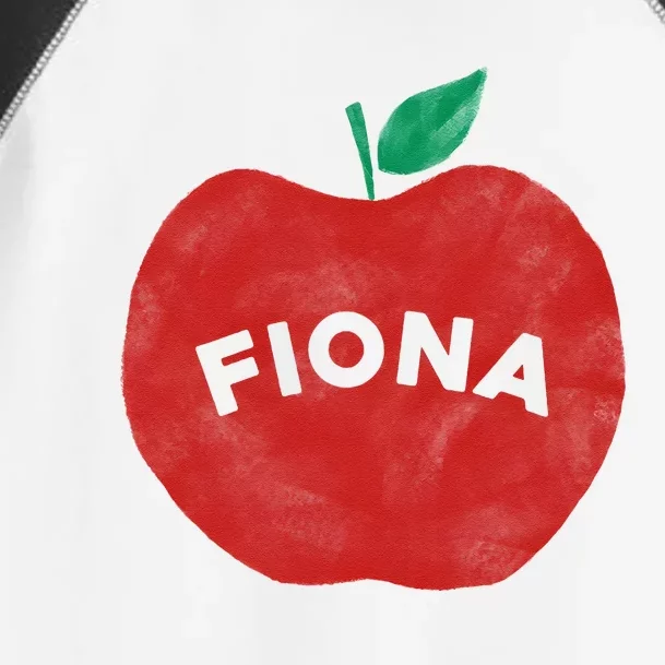 Fiona Name Apple Fan Music Lover Toddler Fine Jersey T-Shirt