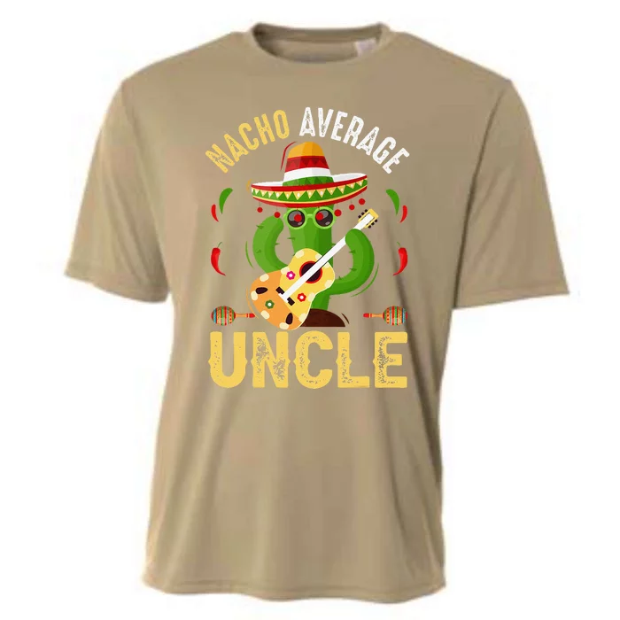 Funny Nacho Average Uncle Cinco De Mayo Mexican Cooling Performance Crew T-Shirt