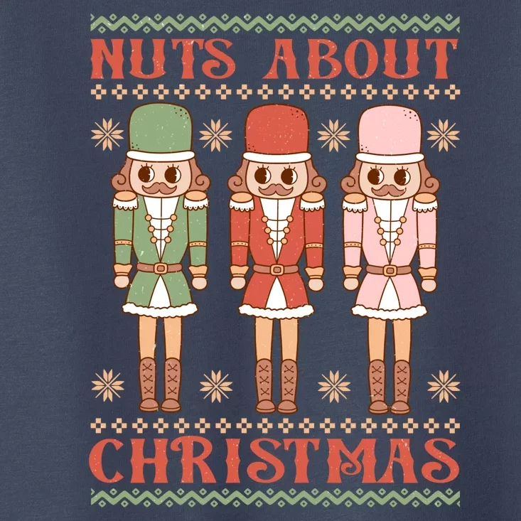 Funny Nuts About Christmas Toddler T-Shirt