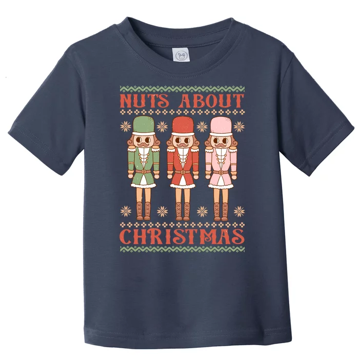 Funny Nuts About Christmas Toddler T-Shirt