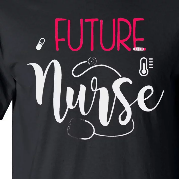 Future Nurse Anesthetist Crna Student School Tall T-Shirt