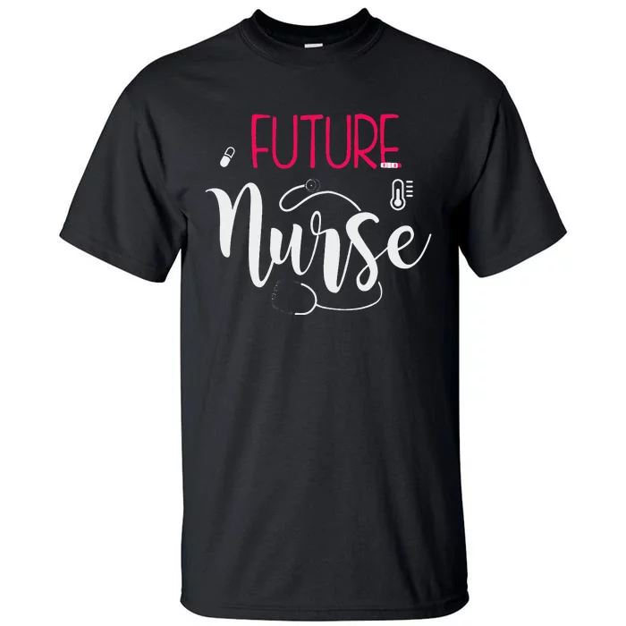 Future Nurse Anesthetist Crna Student School Tall T-Shirt