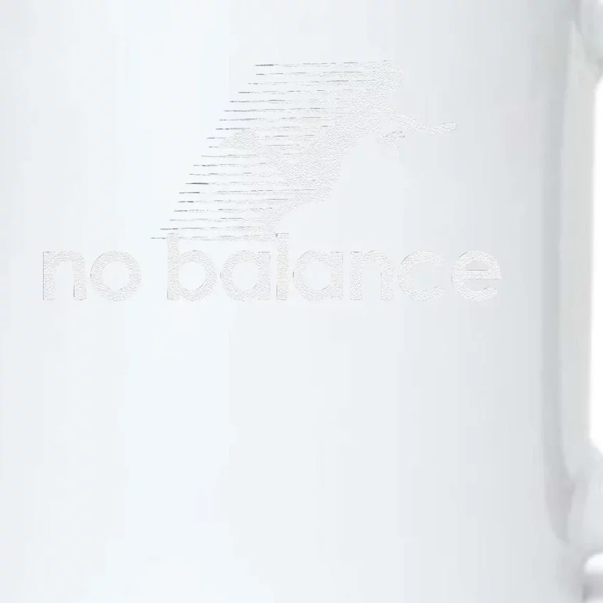 Funny No Balance New Balance Funny Black Color Changing Mug