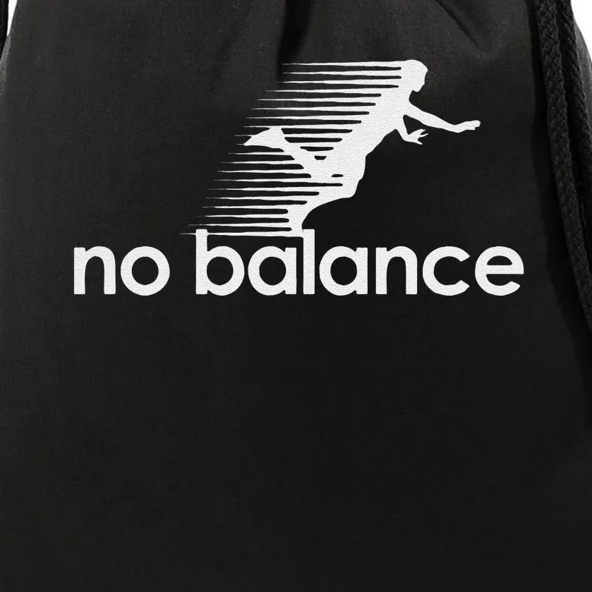 Funny No Balance New Balance Funny Drawstring Bag