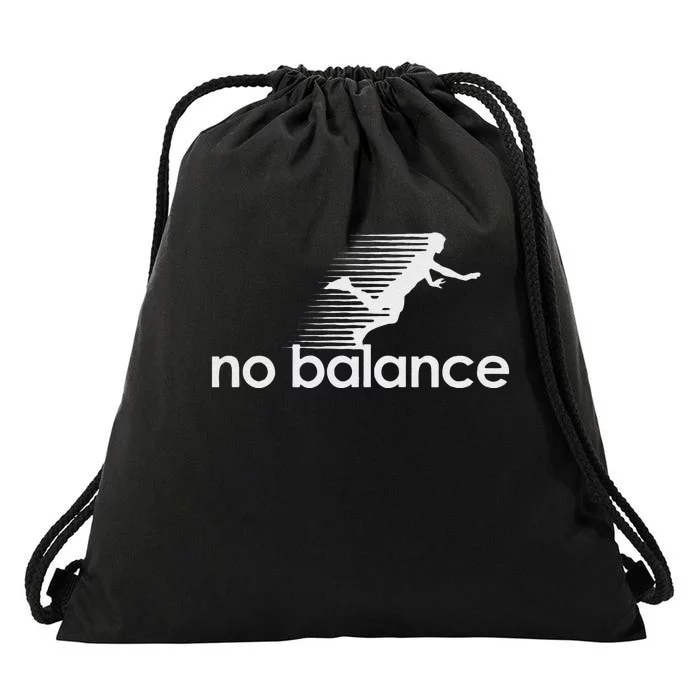 Funny No Balance New Balance Funny Drawstring Bag