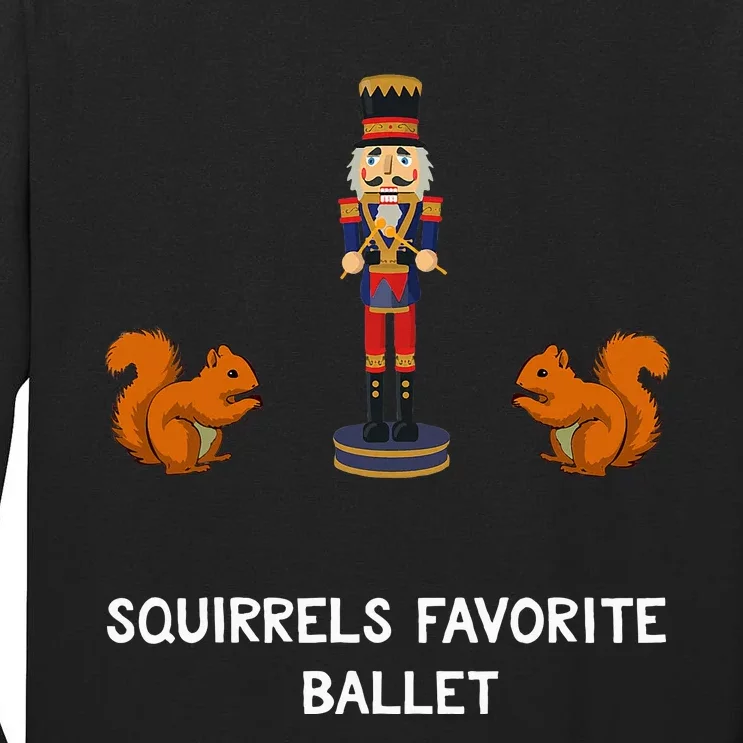 Funny Nutcracker Ballet Ballerino Danseur Tall Long Sleeve T-Shirt