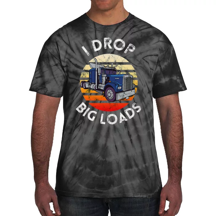 Truck Driver Vintage T-shirt, Trucker Shirts, I Just Dropped A