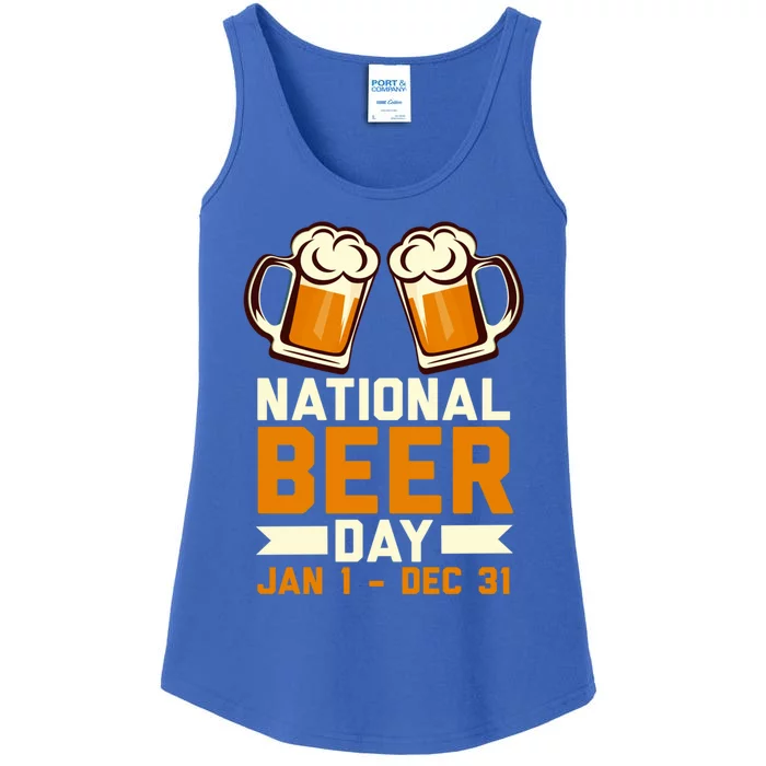 Funny National Beer Day Craft Beer Lover Day Ing Gift Meaningful Gift Ladies Essential Tank