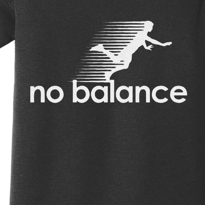 Funny No Balance New Balance Funny Baby Bodysuit