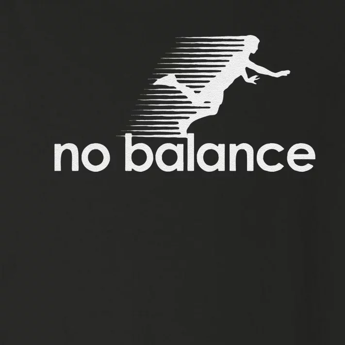 Funny No Balance New Balance Funny Toddler Long Sleeve Shirt