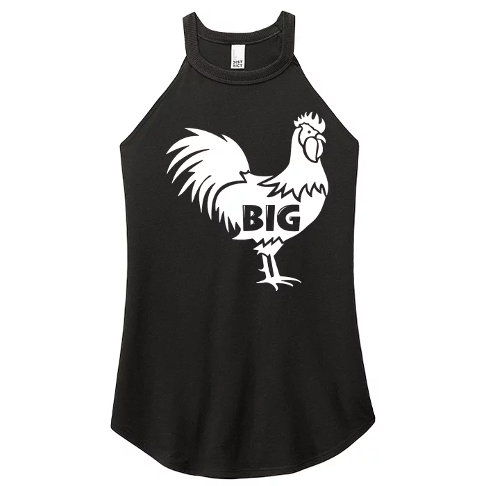 Funny Naughty Big Cock Women’s Perfect Tri Rocker Tank