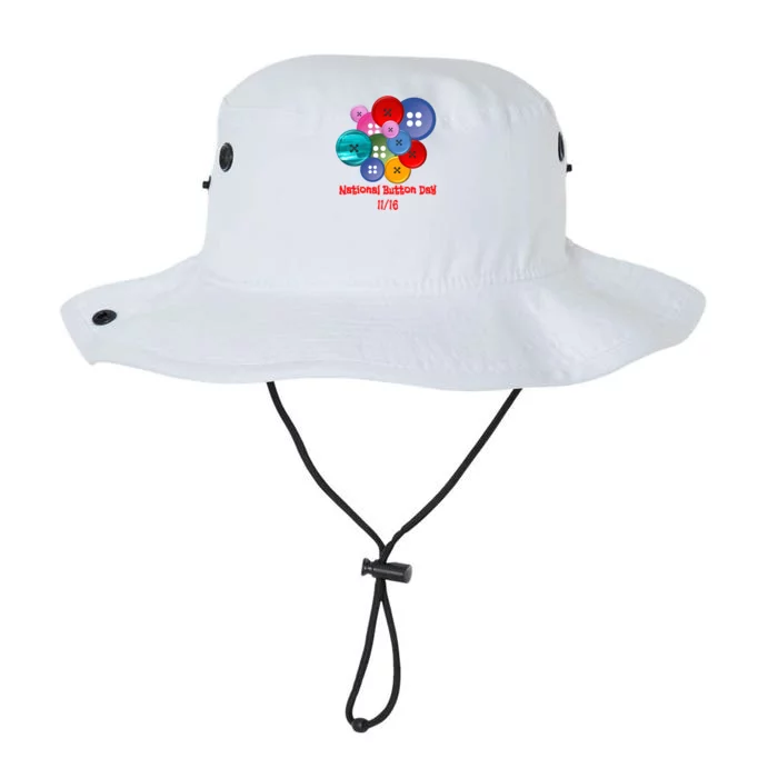 Fun National Button Day For Seamstress And Those Who Sew Meaningful Gift Legacy Cool Fit Booney Bucket Hat