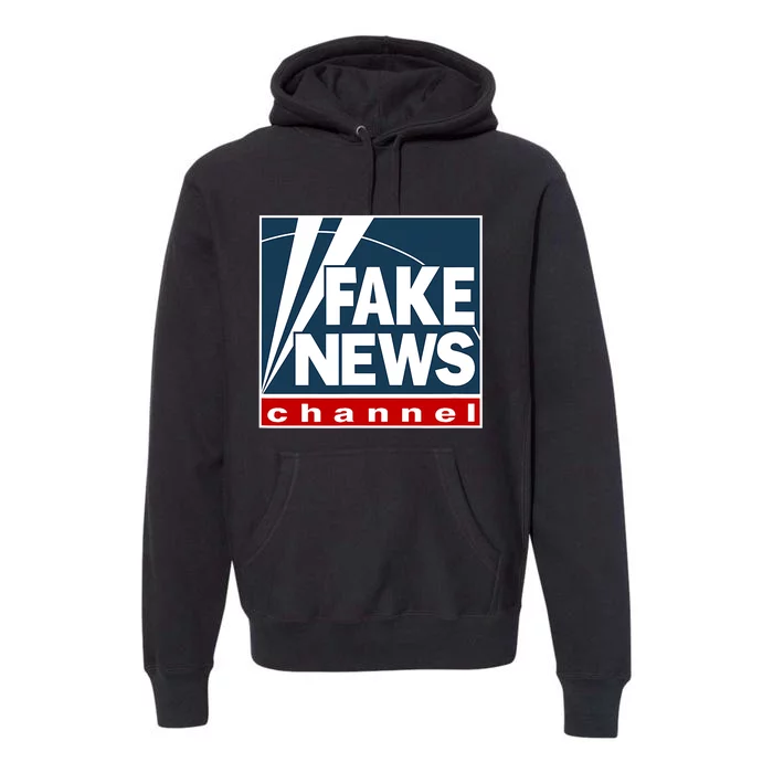 Fake News Channel Premium Hoodie