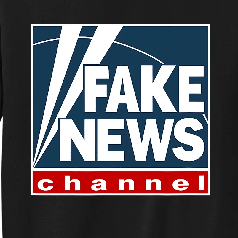 Fake News Channel Tall Sweatshirt