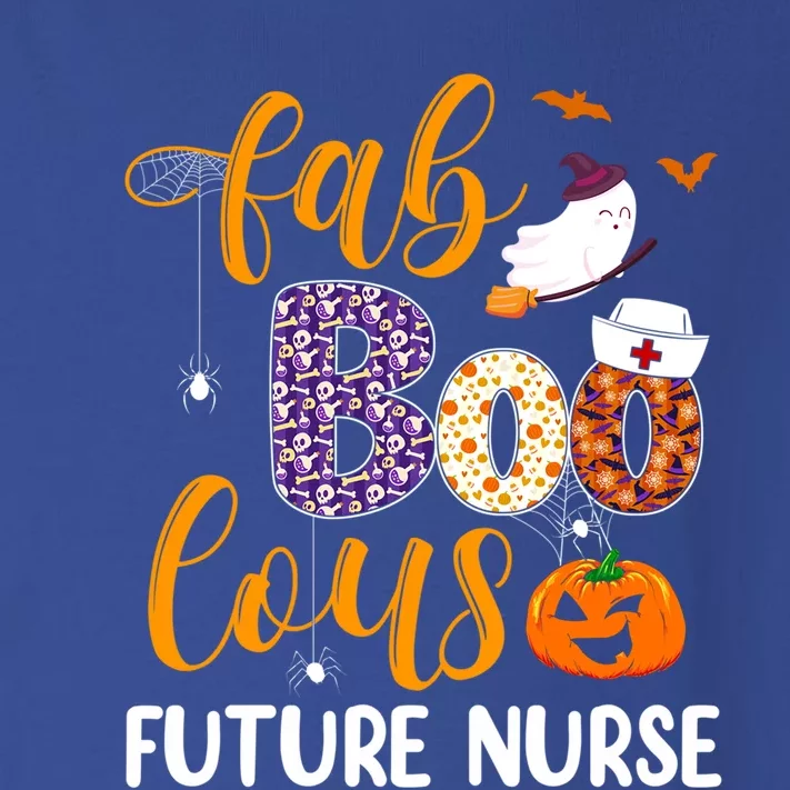 Fabulous Nurse Costume Faboolous Future Nurse Boo Crew Gift Toddler Long Sleeve Shirt