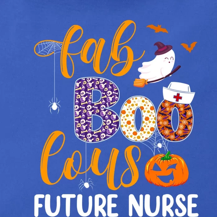 Fabulous Nurse Costume Faboolous Future Nurse Boo Crew Gift Zip Tote Bag