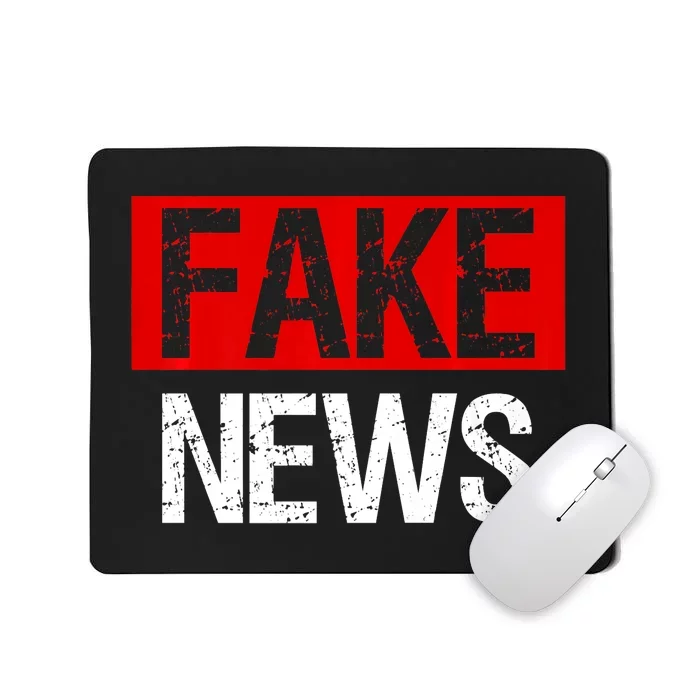 Fake News Costume Anti Fake News Mousepad