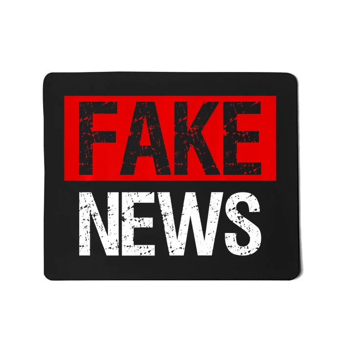 Fake News Costume Anti Fake News Mousepad