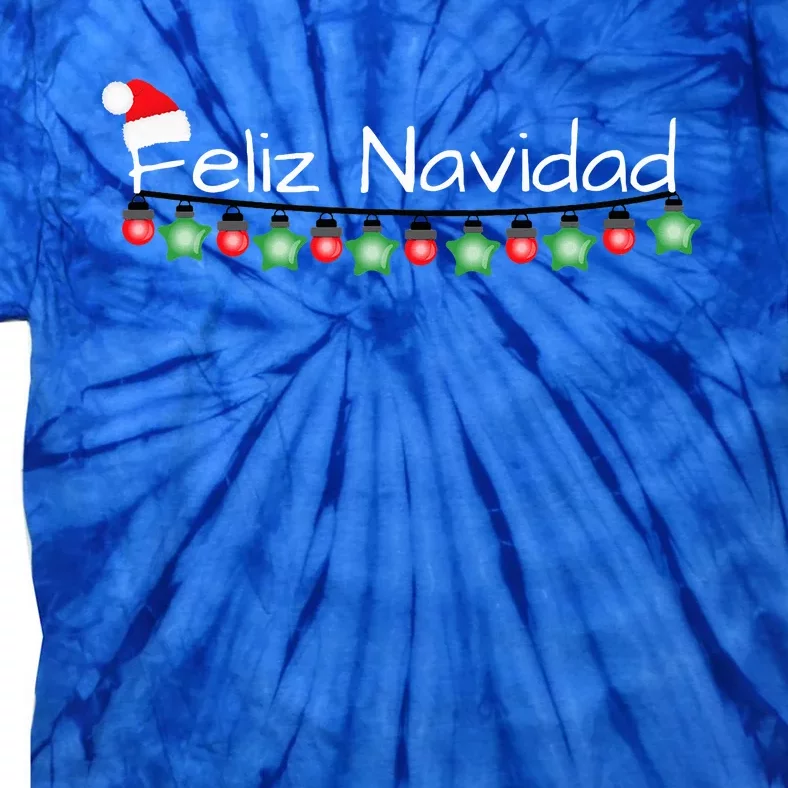 Feliz Navidad Christmas Tie-Dye T-Shirt