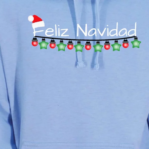 Feliz Navidad Christmas Unisex Surf Hoodie