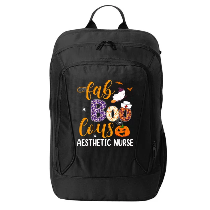 Fabulous Nurse Costume Faboolous Aesthetic Nurse Boo Crew Gift City Backpack