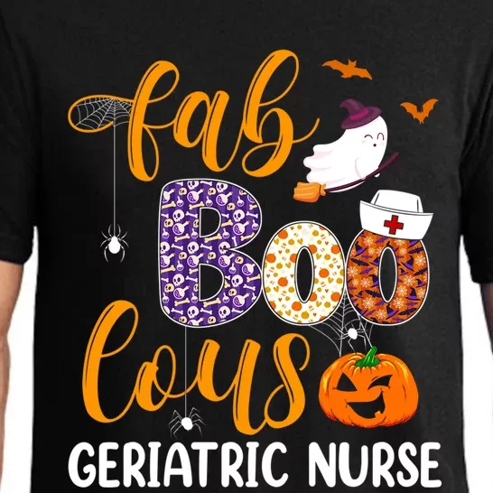 Fabulous Nurse Costume Faboolous Geriatric Nurse Boo Crew Gift Pajama Set