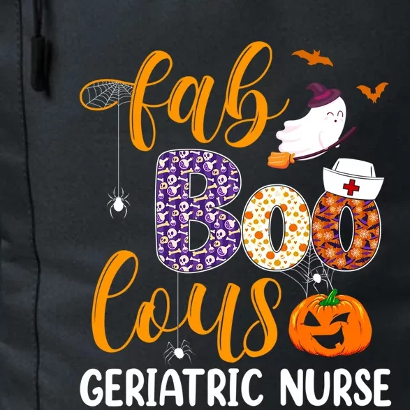 Fabulous Nurse Costume Faboolous Geriatric Nurse Boo Crew Gift Daily Commute Backpack