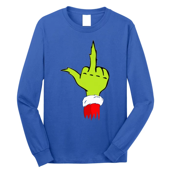 Funny & Naughty Christmas Humor Anti Christmas Long Sleeve Shirt