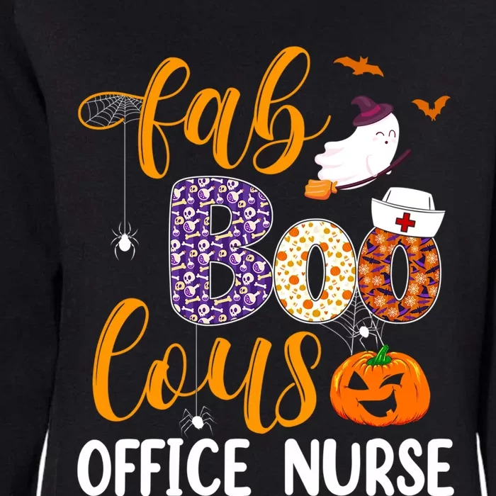 Fabulous Nurse Costume Faboolous Office Nurse Boo Crew Meaningful Gift Womens California Wash Sweatshirt