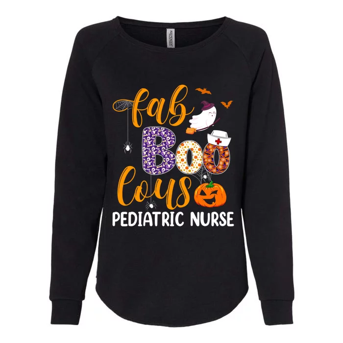 Fabulous Nurse Costume Faboolous Pediatric Nurse Boo Crew Great Gift Womens California Wash Sweatshirt