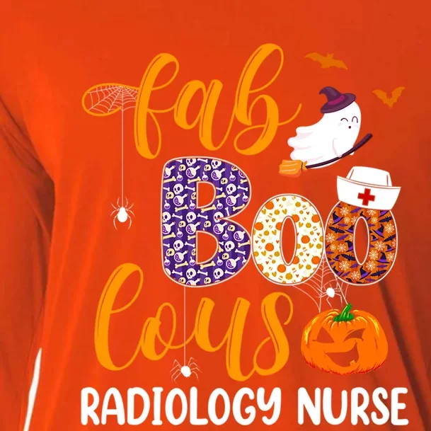 Fabulous Nurse Costume Faboolous Radiology Nurse Boo Crew Gift Cooling Performance Long Sleeve Crew