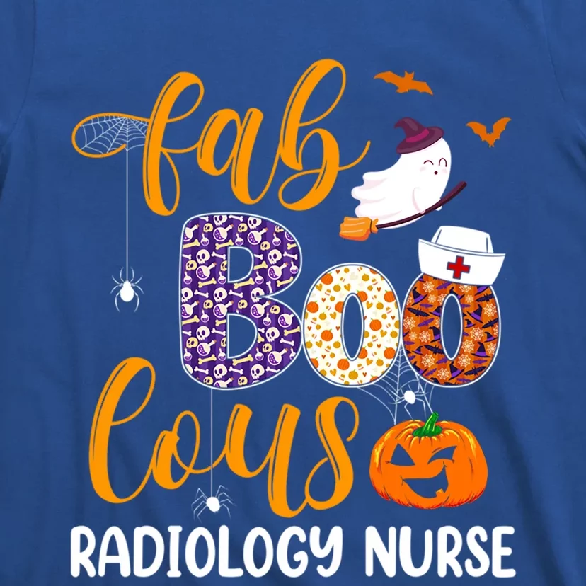 Fabulous Nurse Costume Faboolous Radiology Nurse Boo Crew Gift T-Shirt