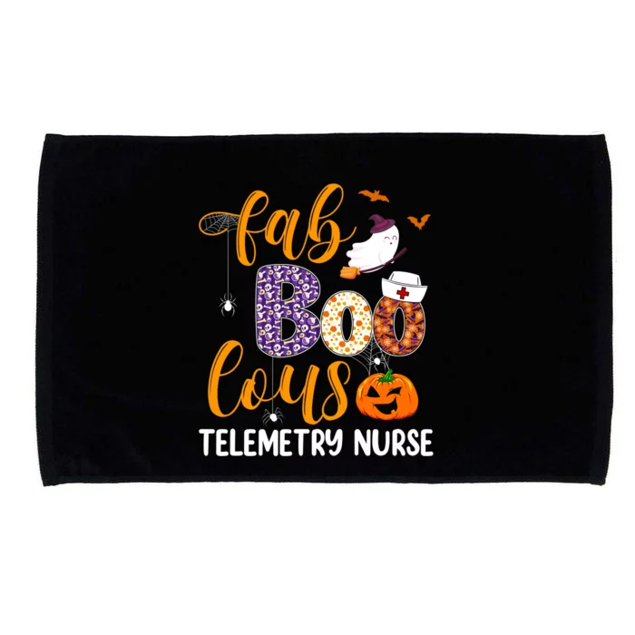 Fabulous Nurse Costume Faboolous Telemetry Nurse Boo Crew Cute Gift Microfiber Hand Towel