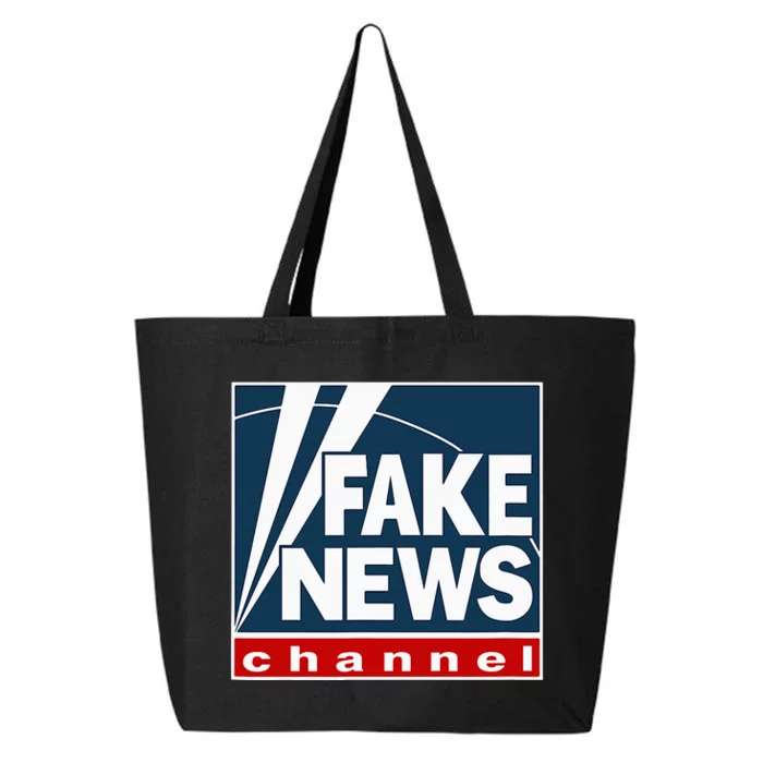 Fake News Channel 25L Jumbo Tote