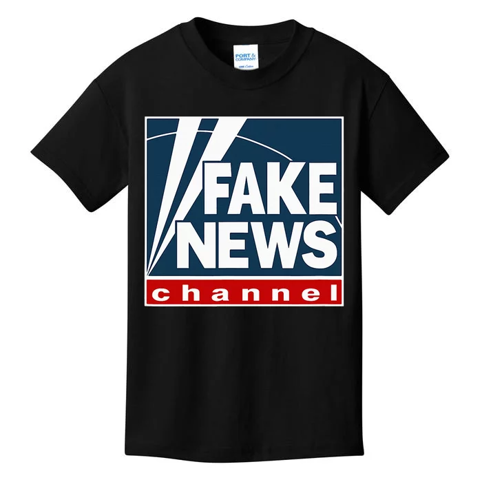 Fake News Channel Kids T-Shirt