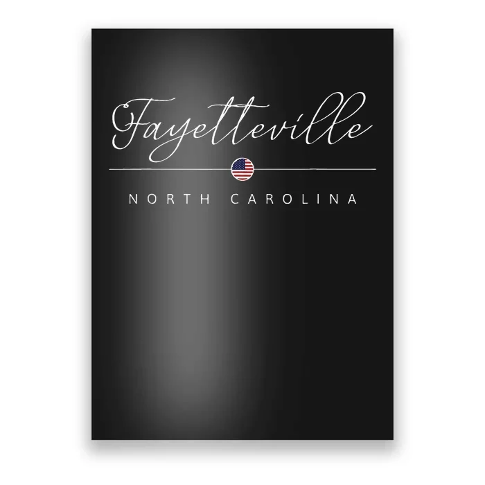 Fayetteville North Carolina Nc On Fayetteville Poster