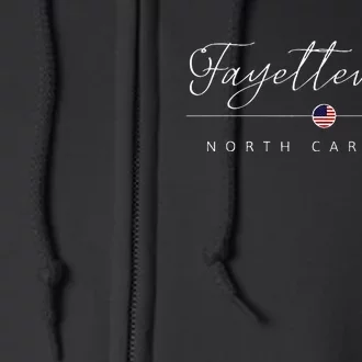 Fayetteville North Carolina Nc On Fayetteville Full Zip Hoodie