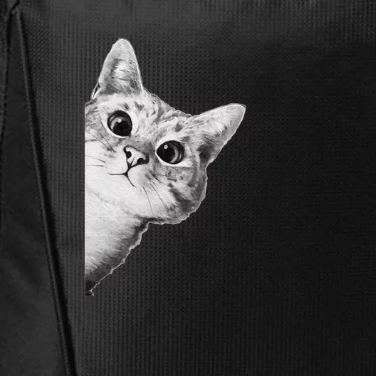 Funny Ninja Cat Meme City Backpack