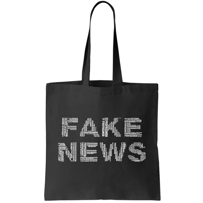 Fake News Conservative Republican Tote Bag