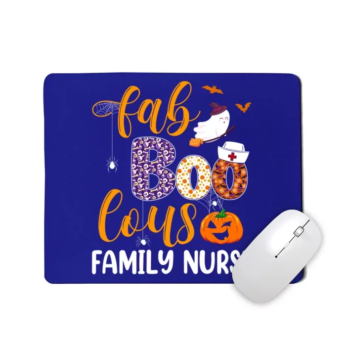 Fabulous Nurse Costume Faboolous Family Nurse Boo Crew Cute Gift Mousepad