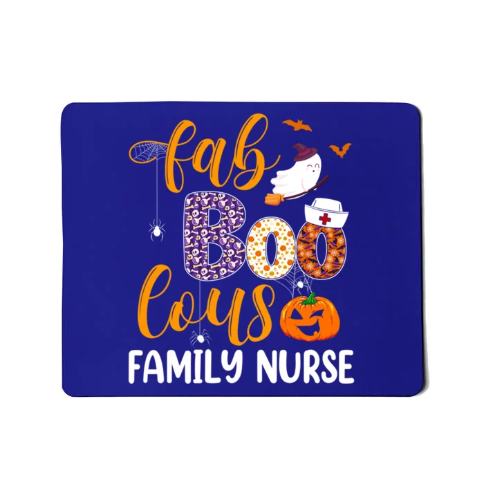 Fabulous Nurse Costume Faboolous Family Nurse Boo Crew Cute Gift Mousepad