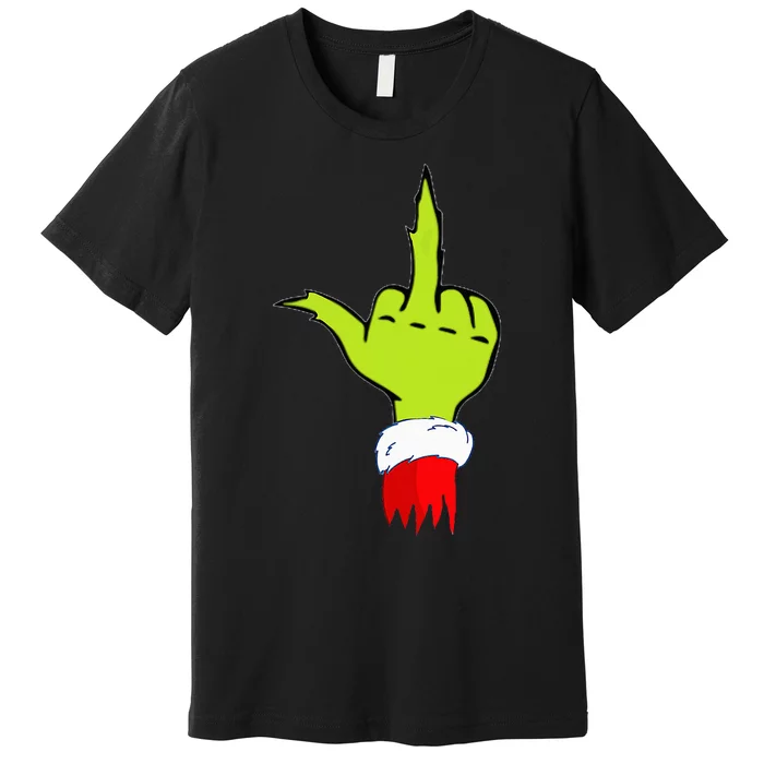 Funny & Naughty Christmas Top Adult Humor Anti Christmas Premium T-Shirt