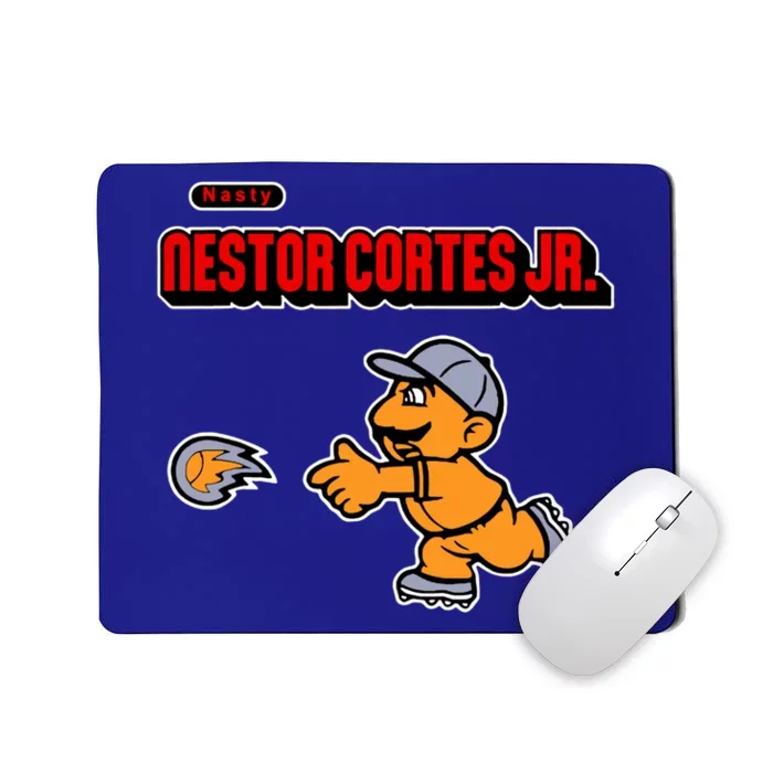 Funny Nestor Cortes Jr. And Matt Carpenter Super Stache Legend Baseball Mousepad