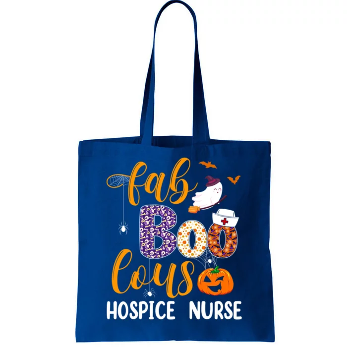 Fabulous Nurse Costume Faboolous Hospice Nurse Boo Crew Gift Tote Bag