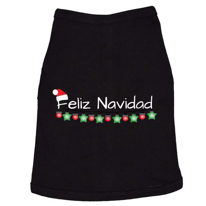 Feliz Navidad Christmas TShirt Doggie Tank