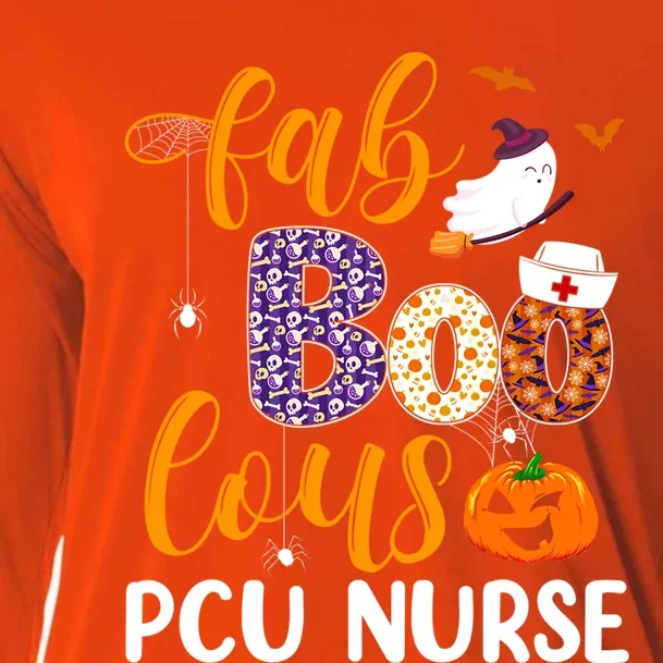 Fabulous Nurse Costume Faboolous Pcu Nurse Boo Crew Gift Cooling Performance Long Sleeve Crew