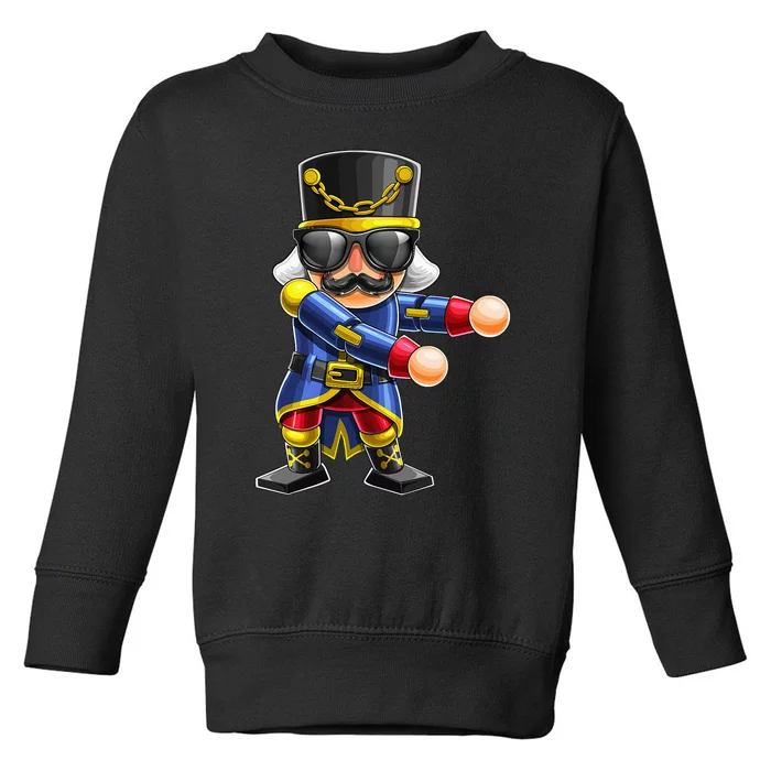 Flossing Nutcracker Christmas Floss Dance Nutcracker Gift Toddler Sweatshirt